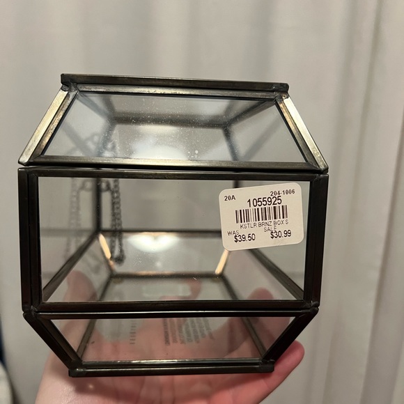 Pottery Barn Small Kistler Bronze Display Box - Picture 3 of 3